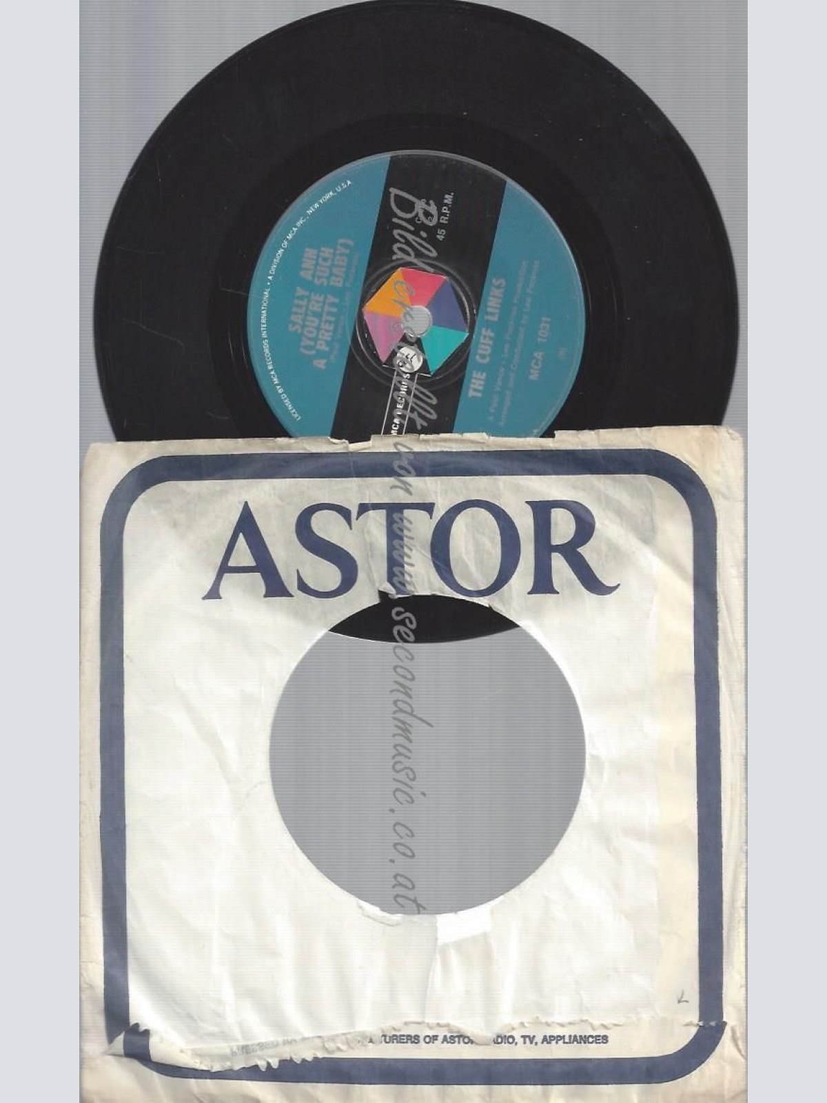 7"  The Cuff Links  When Julie Comes Around