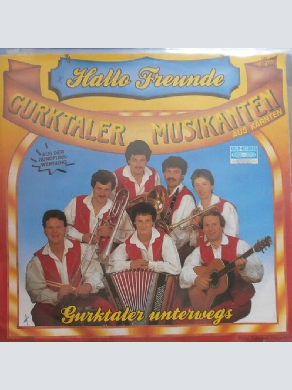 7", Single Gurktaler Musikanten - Hallo Freunde