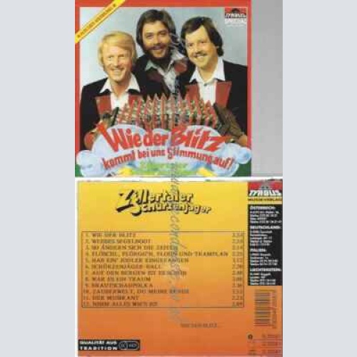 CD--SCHÜRZENJÄGER | --WIE DER BLITZ KOMMT BEI UNS STIMMUNG AUF