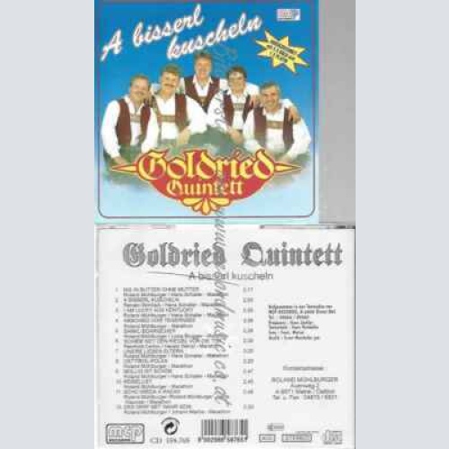 CD--GOLDRIED QUINTETT | --A BISSERL KUSCHELN