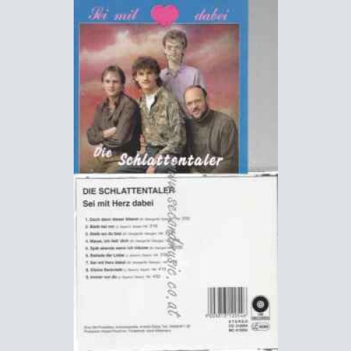 CD-- Die Schlattentaler --sei mit Herz dabei