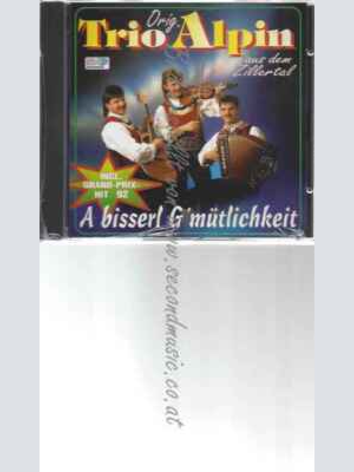 CD--TRIO ALPIN | --A BISSERL G'MÜTLICHKEIT