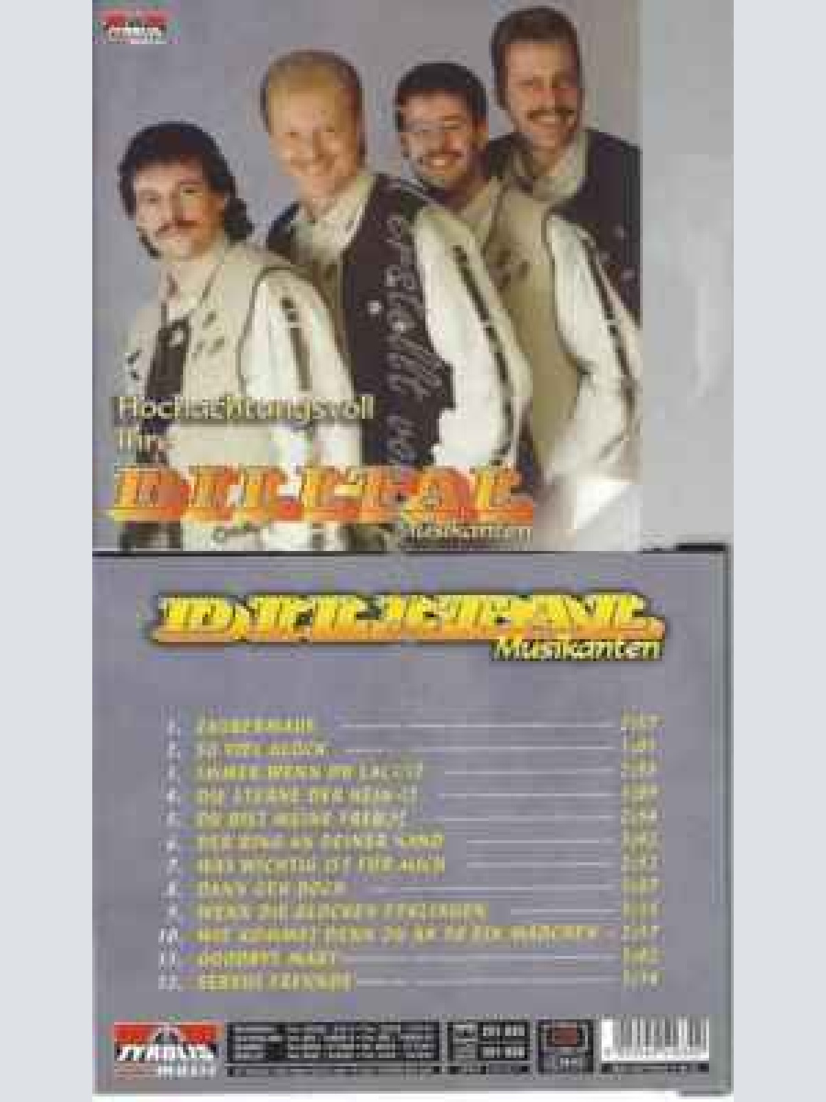 CD--DILLTAL MUSIKANTEN | --HOCHACHTUNGSVOLL IHRE...
