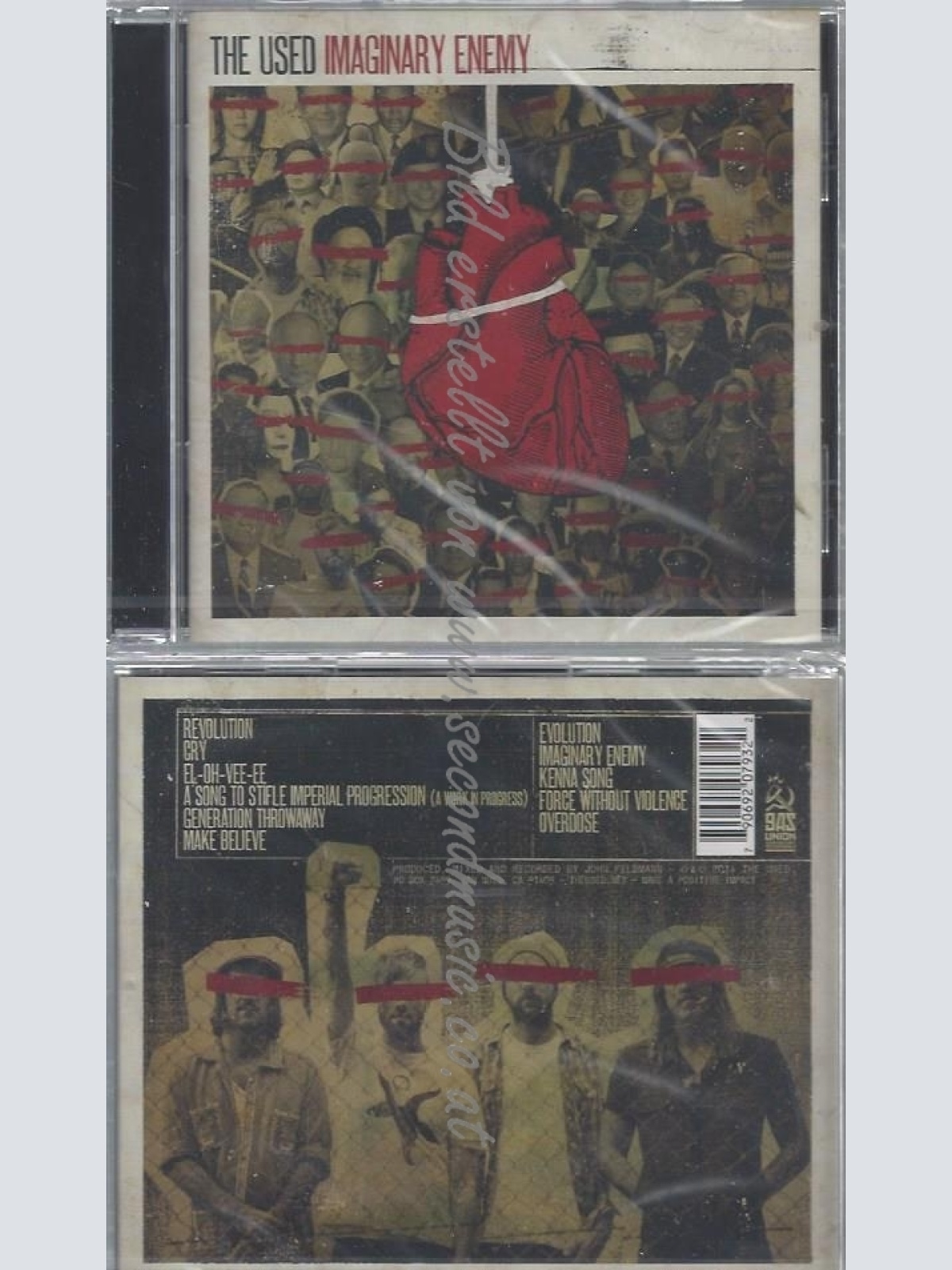 CD--THE USED--IMAGINARY ENEMY