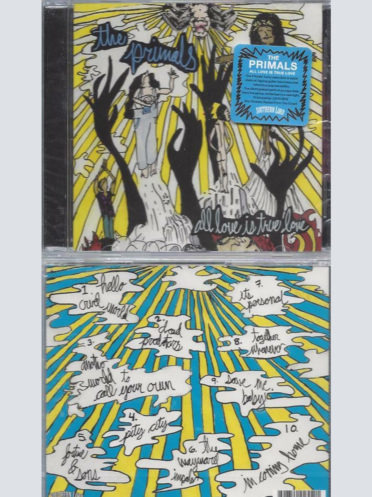 CD--The Primals   All Love Is True Love