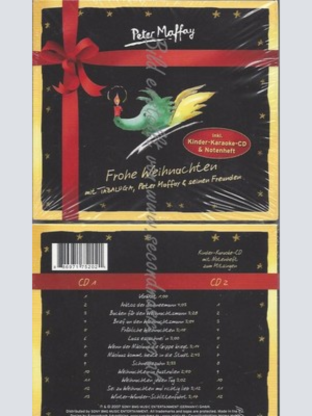 CD--PETER MAFFAY--FROHE WEIHNACHTEN MIT TABALUGA UND SEINEN FREUNDEN | DOPPEL-CD