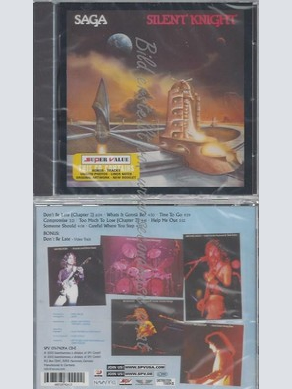CD--SAGA--SILENT KNIGHT