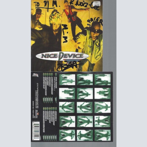 CD--NICE DEVICE THE ALBUM // MIT AUTOGRAMMEN