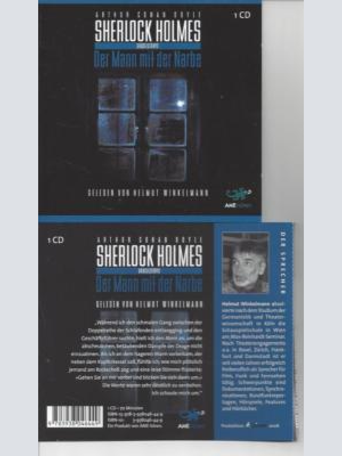 CD--ARTHUR C DOYLE UND HELMUT WINKELMANN--SHERLOCK HOLMES. DER MANN MIT DER NARB