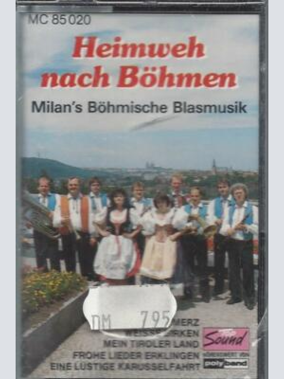 MC--Milan's Böhmische Blasmusik --Heimweh nach Böhmen