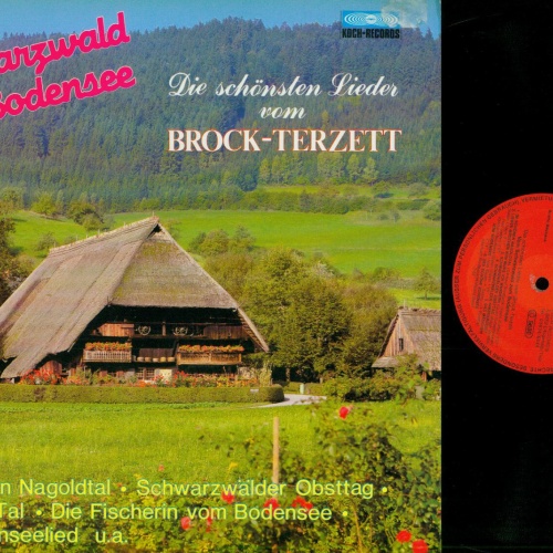 LP-- Vom Schwarzwald Zum Bodensee -- Brock Terzett    //NM