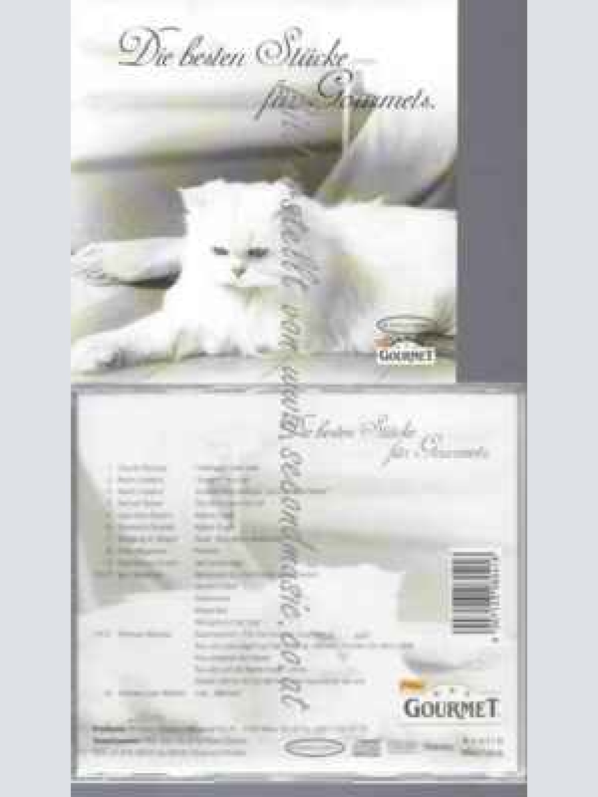 CD--CLAUDE DEBUSSY , -DIE BESTEN STÜCKE FÜR GOURMETS - FRISKIES - KATZENSONGS