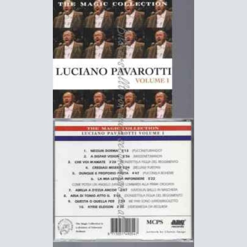 CD-- -LUCIANO PAVAROTTI: THE MAGIC COLLECTION, VOL.