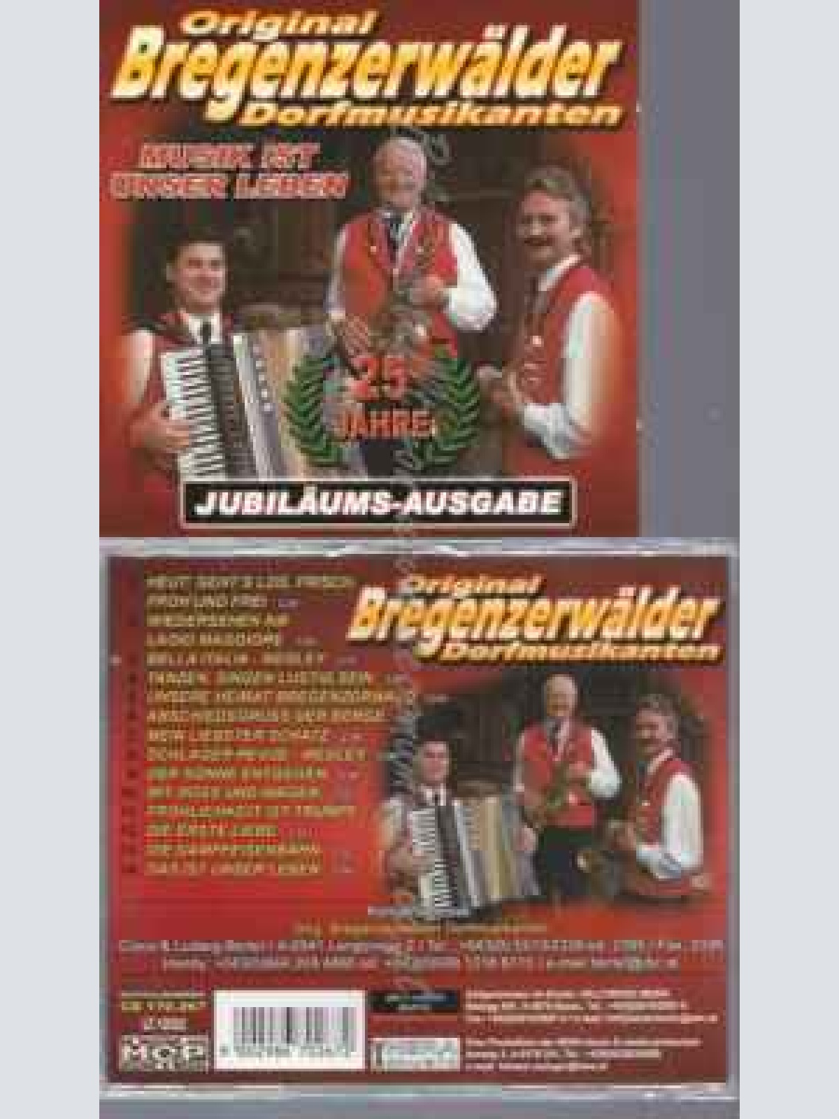 CD--BREGENZERWÄLDER DORFMUSIKANTEN | --MUSIK IST UNSER LEBEN