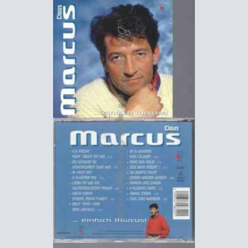 CD--KLAUS MARCUS | --EINFACH MARCUS