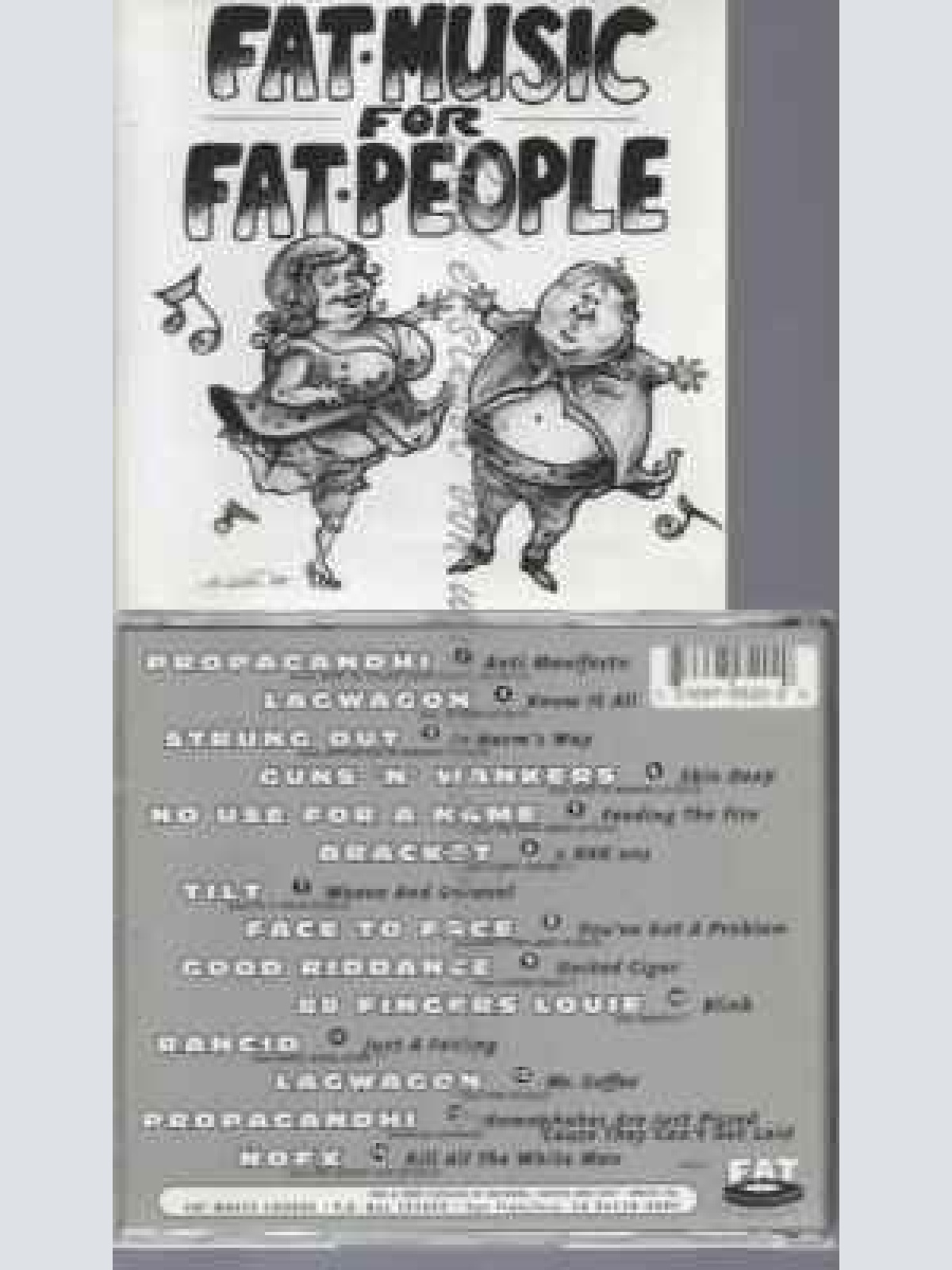 CD--VARIOUS | --FAT MUSIC VOL.-FAT MUSIC FOR FAT PEOPLE (EP)