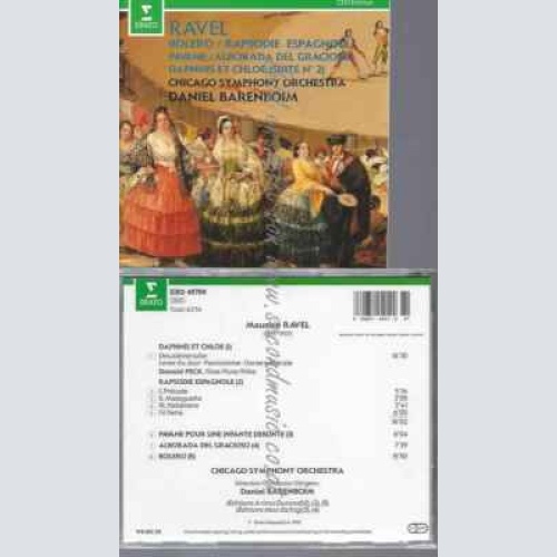 CD--RAPSODIE ESPAGNOLE  MARUICE RAVEL UND DANIEL BARENBOIM--RAVEL: BOLERO