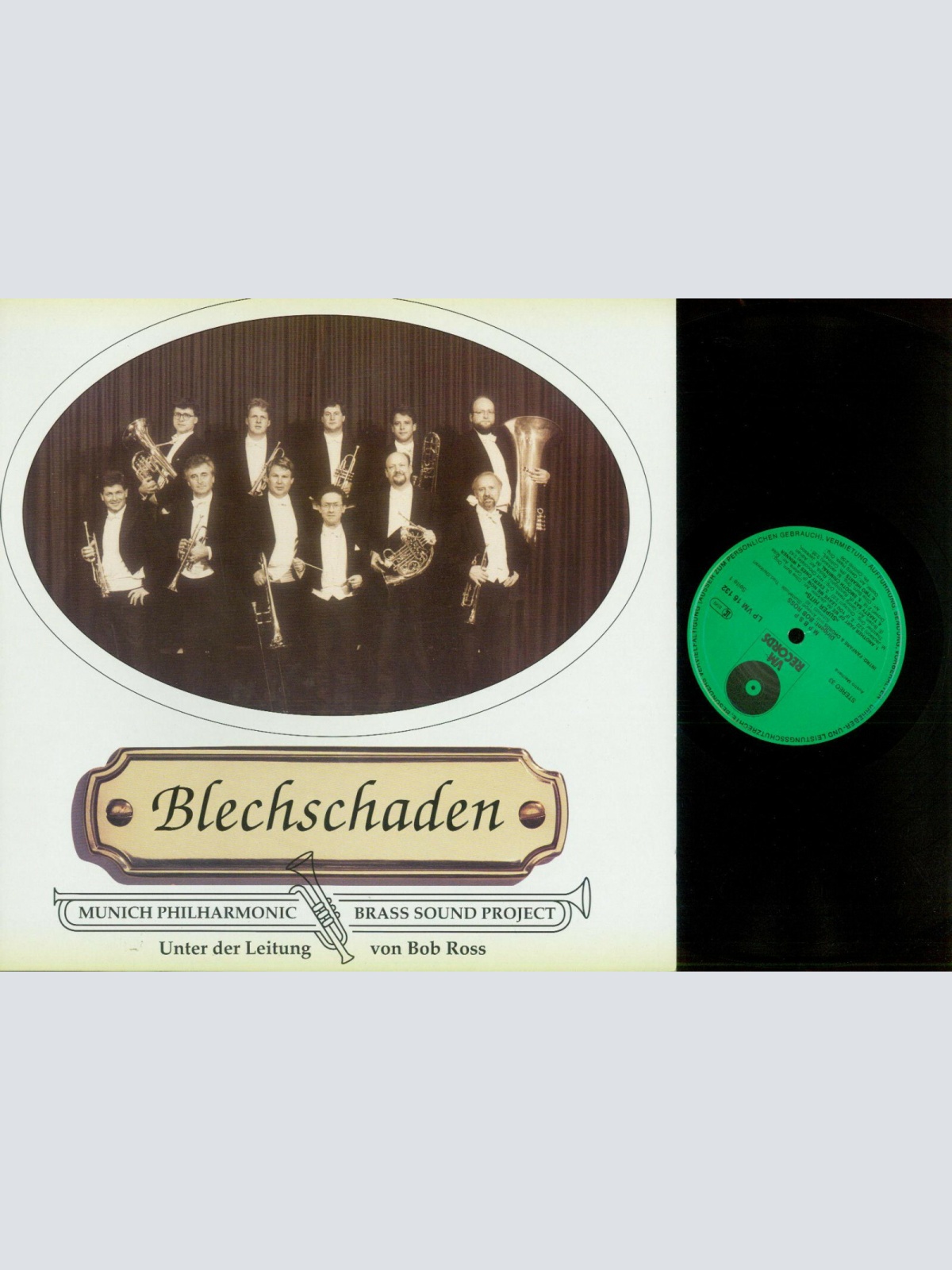 LP--Blechschaden --Munich Philharmonic Brass Sound Project/ VM Records   //NM
