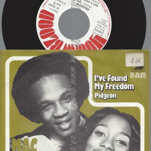 7"  Mac & Katie Kissoon  I've Found My Freedom