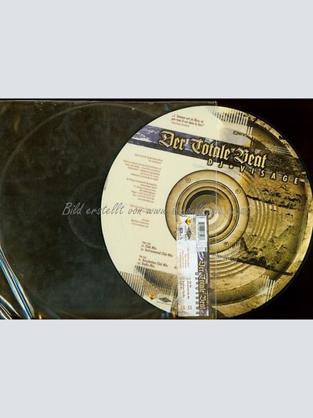 LP/DJ VISAGE DER TOTALE BEAT--PICTURE LP