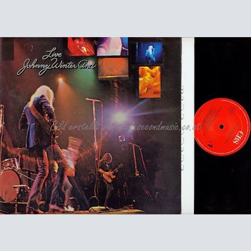 LP/JOHNNY WINTER AND LIVE--FOC--