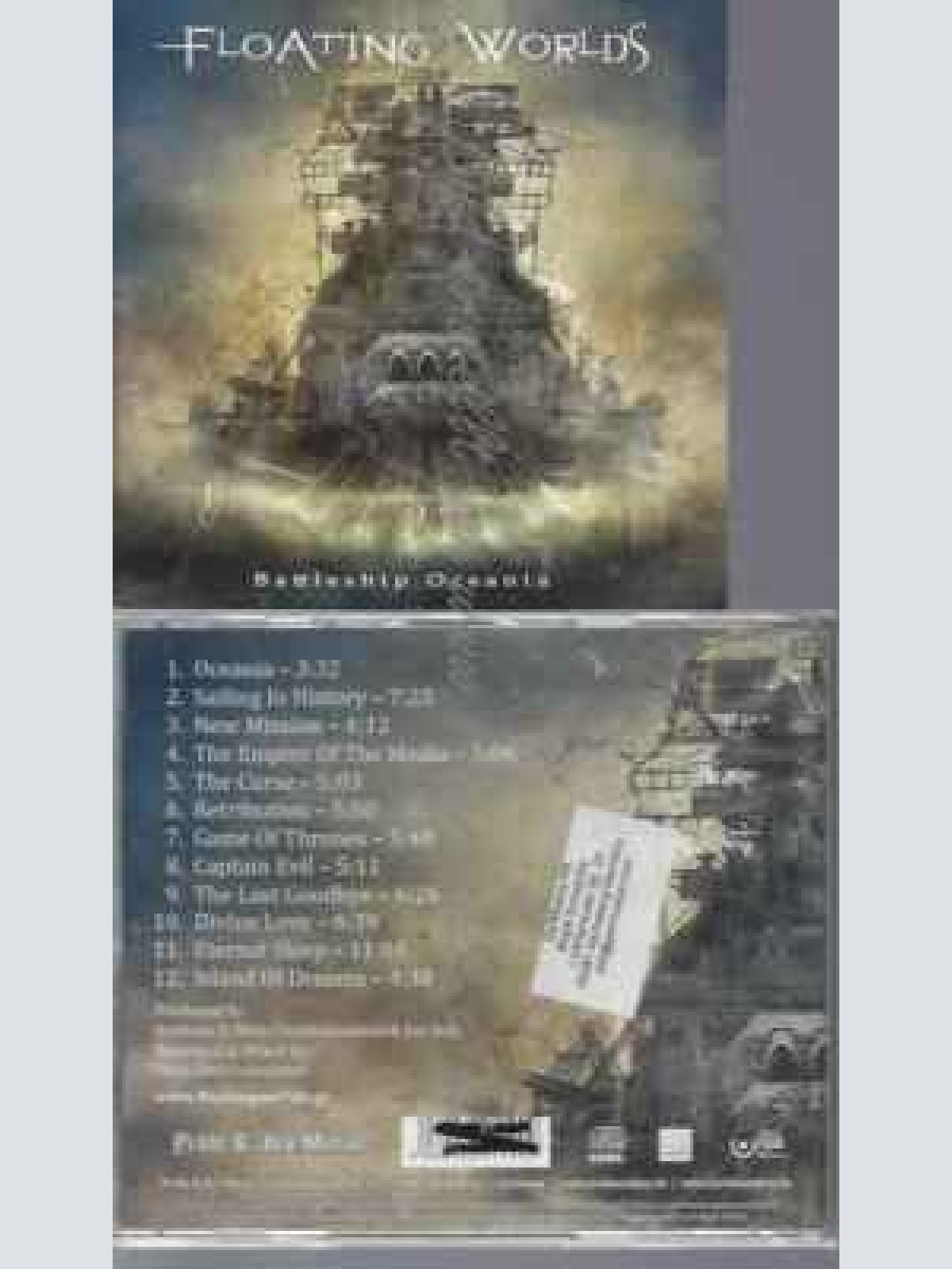 CD-- Battleship Oceania  //  Floating Worlds