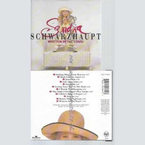 CD--SANDRA SCHWARZHAUPT--WRITTEN IN THE STARS --