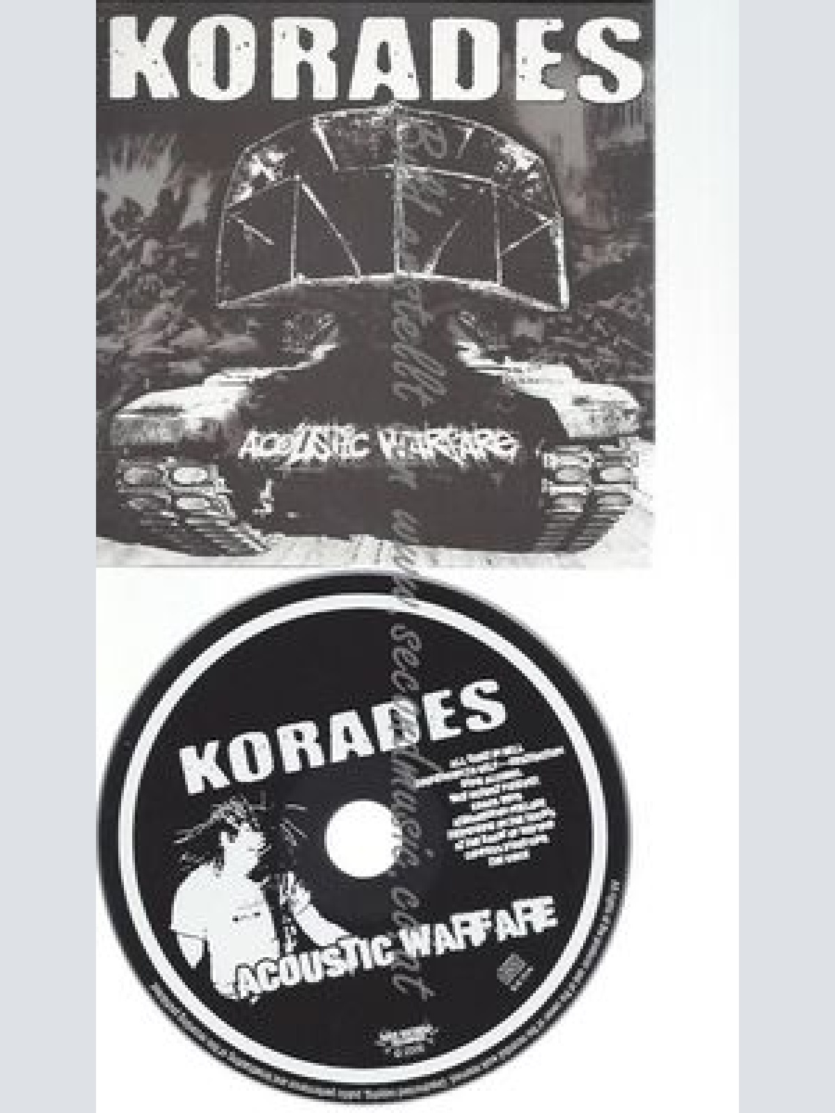 CD--Acoustic Warfare   Korades