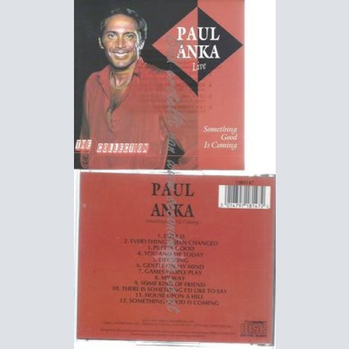 CD--PAUL ANKA--LIVE
