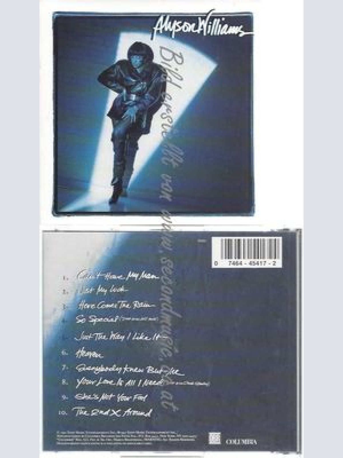 CD--ALYSON WILLIAMS--ALYSON WILLIAMS BY ALYSON WILLIAMS