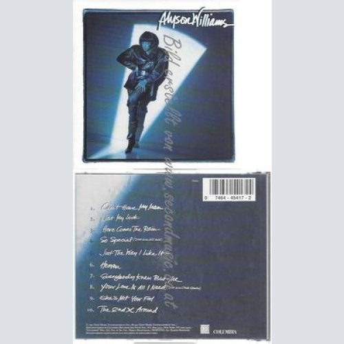 CD--ALYSON WILLIAMS--ALYSON WILLIAMS BY ALYSON WILLIAMS