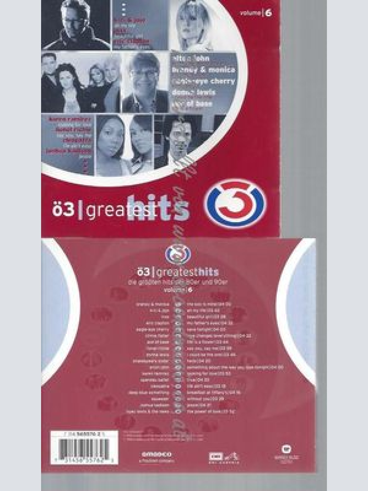 CD--VARIOUS UND POP INTERNATIONAL--Ö3 GREATEST HITS VOL. 6