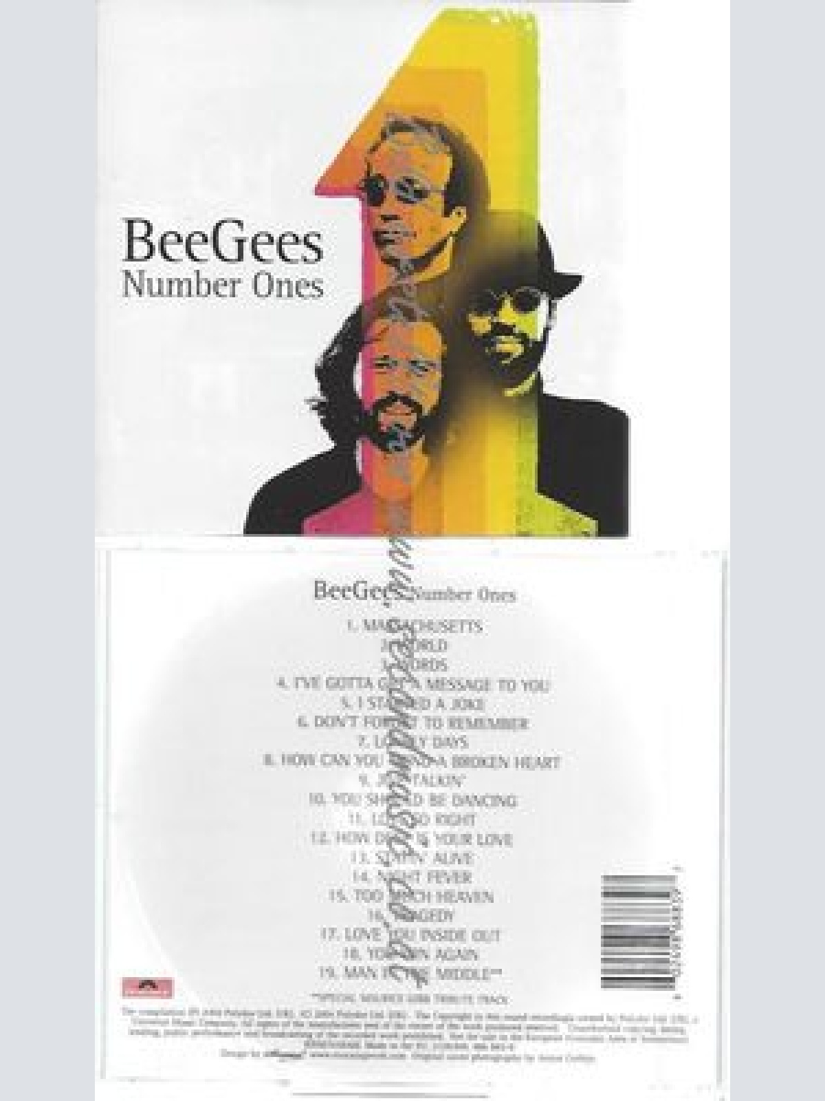 CD--BEE GEES--NUMBER ONES | IMPORT