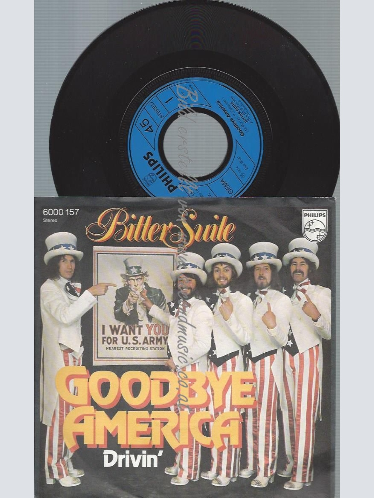 7" Bitter Suite  – Goodbye America