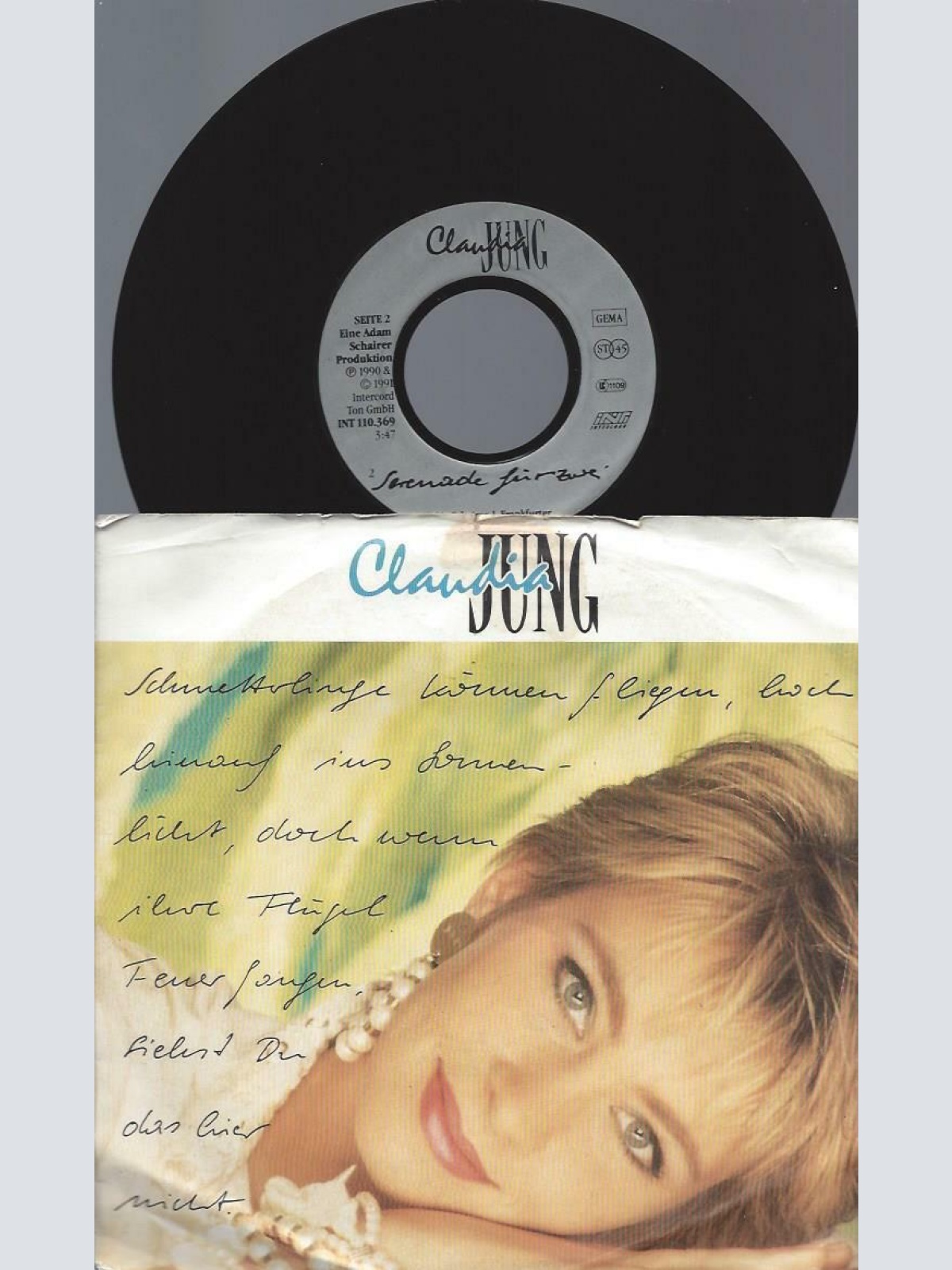 7" Claudia Jung – Schmetterlinge