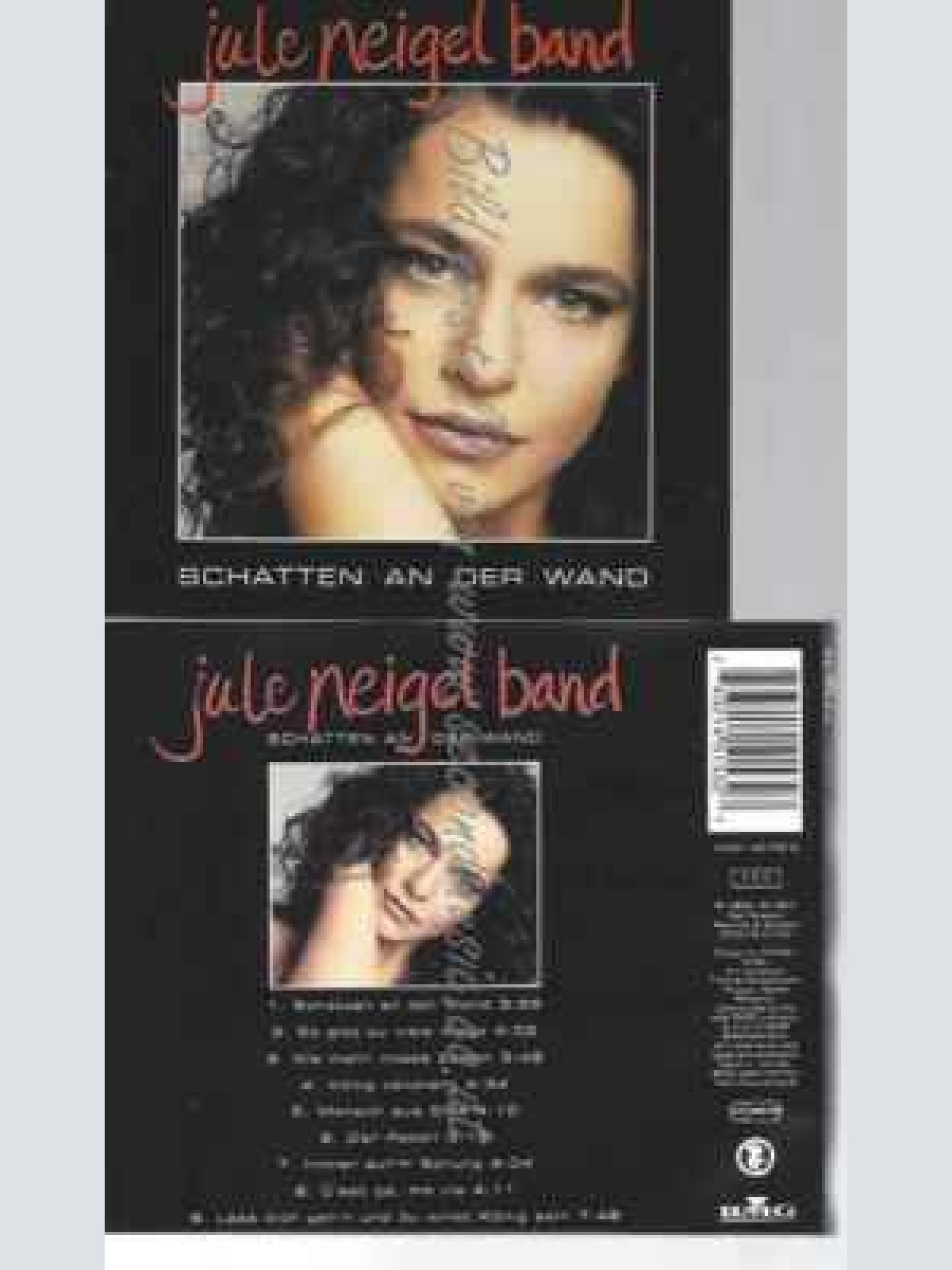 CD--JULE NEIGEL BAND | --SCHATTEN AN DER WAND