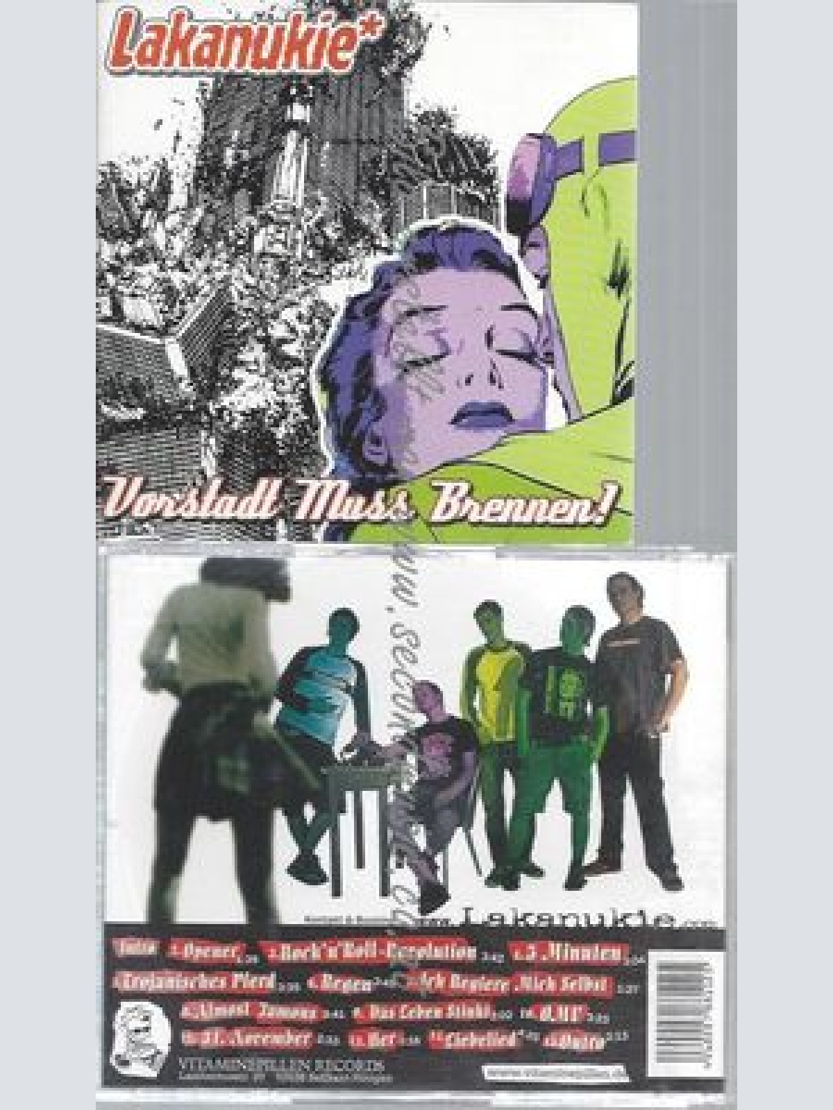 CD--LAKANUKIE--VORSTADT MUSS BRENNEN