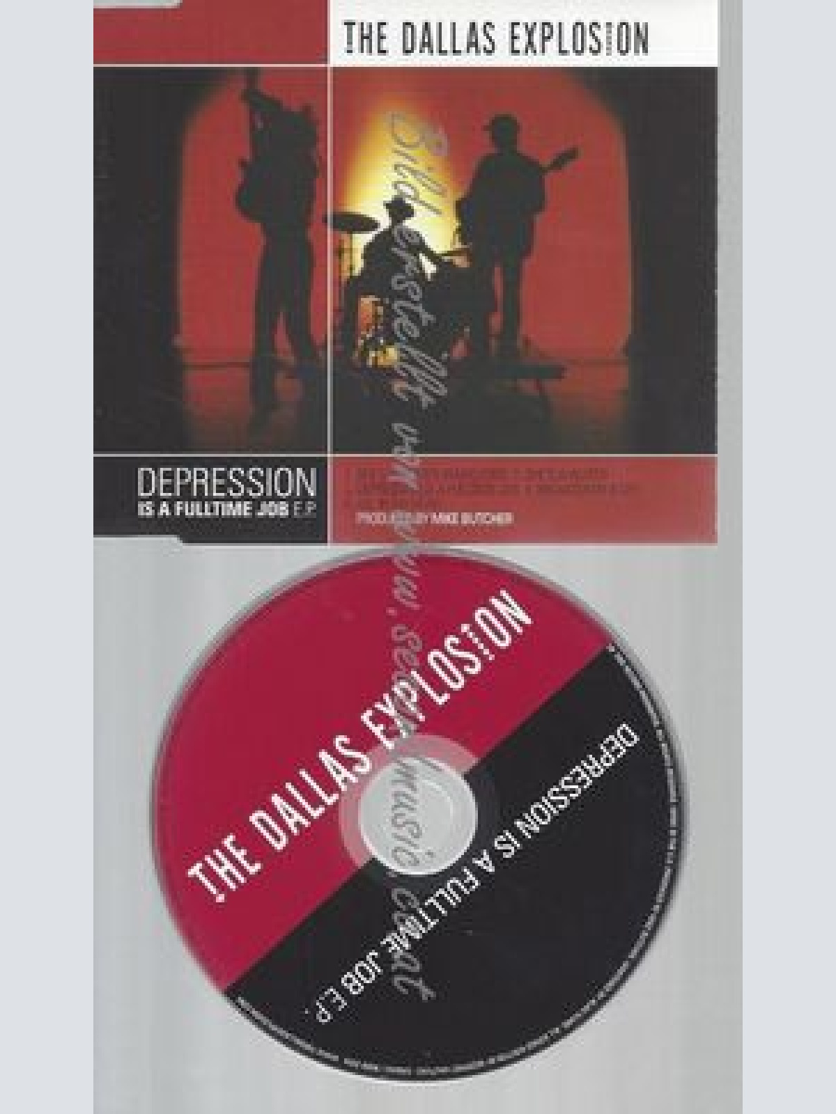 CD--THE DALLAS EXPLOSION--DEPRESSION IS A FULL TIME JOB | IMPORT