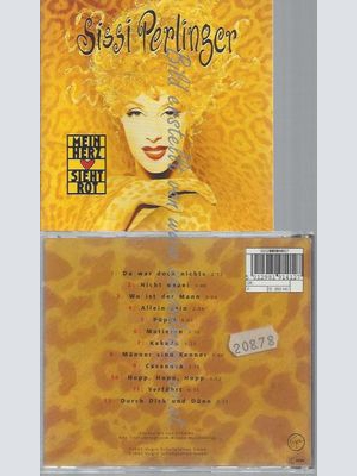 CD--SISSI PERLINGER--MEIN HERZ SIEHT ROT --