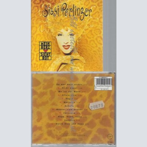 CD--SISSI PERLINGER--MEIN HERZ SIEHT ROT --