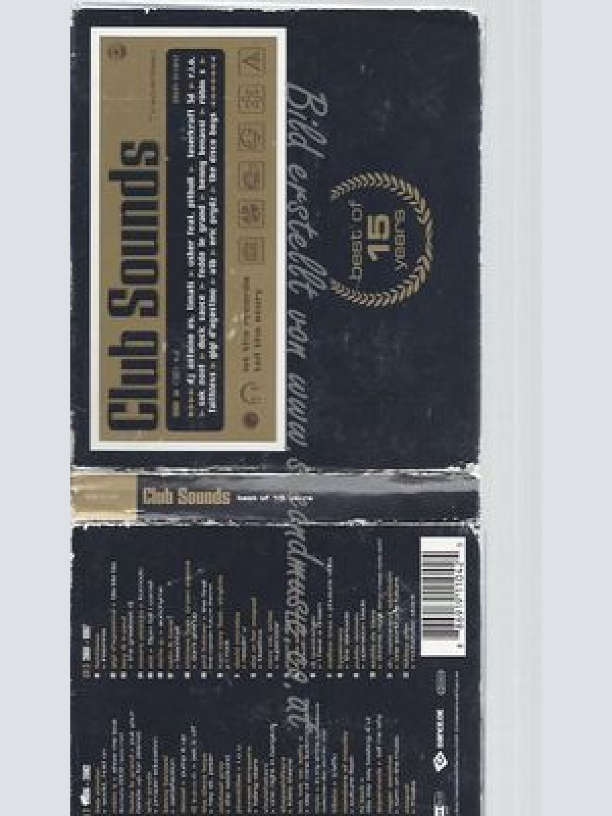 CD--VARIOUS--CLUB SOUNDS-BEST OF  YEARS | BOX-SET