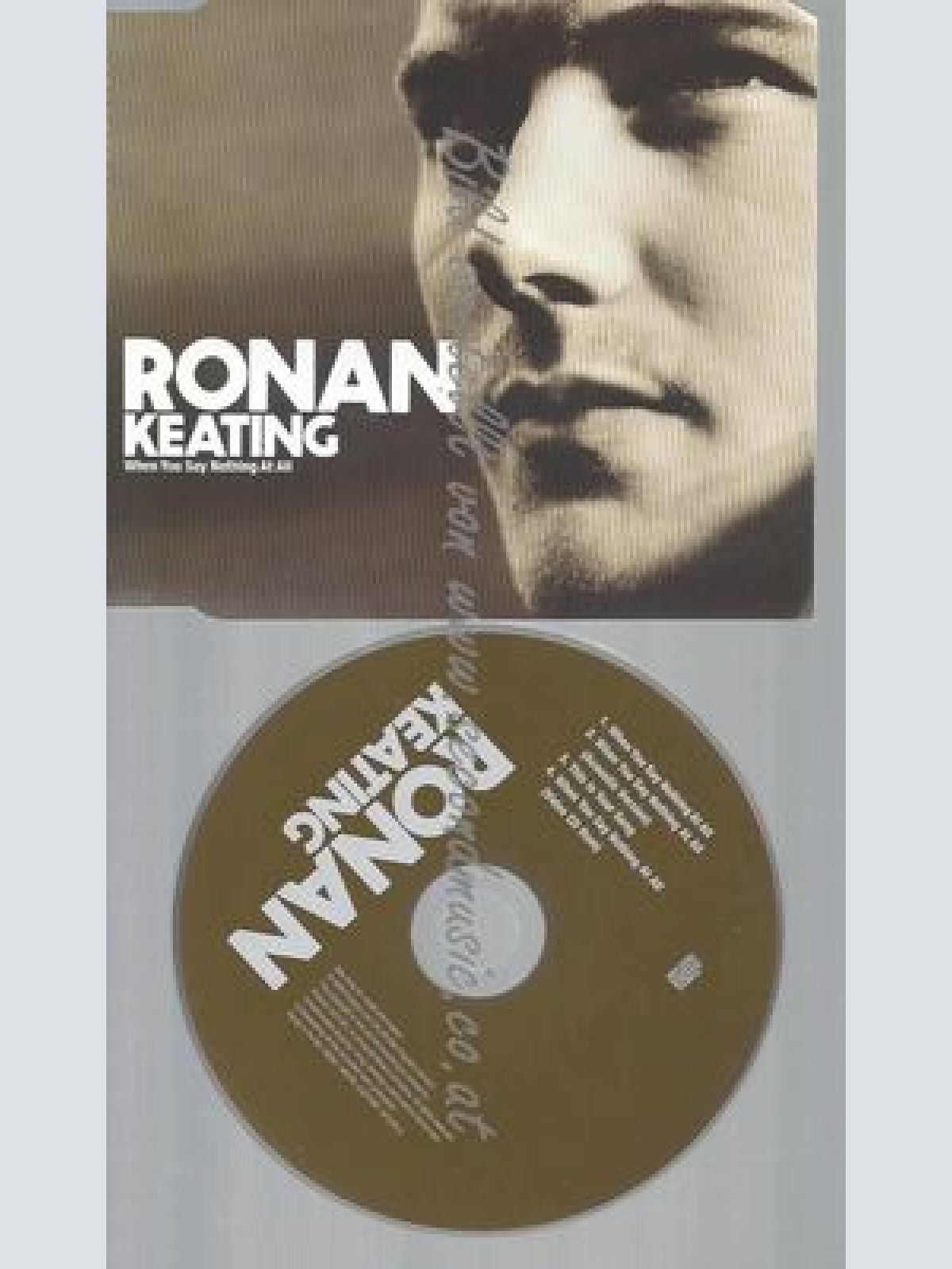 CD--RONAN KEATING--WHEN YOU SAY NOTHING AT ALL