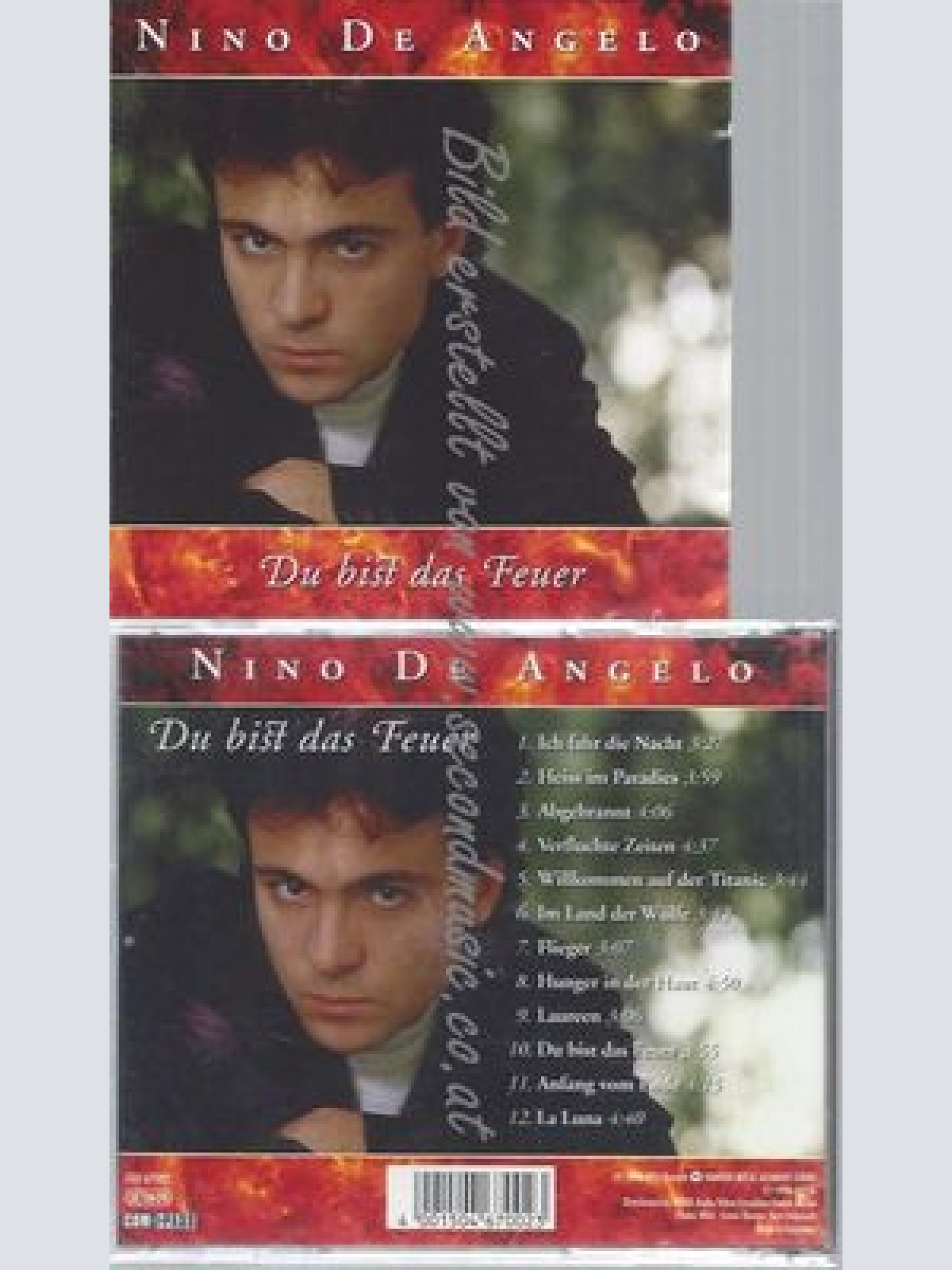 CD--NINO DE ANGELO--DU BIST DAS FEUER