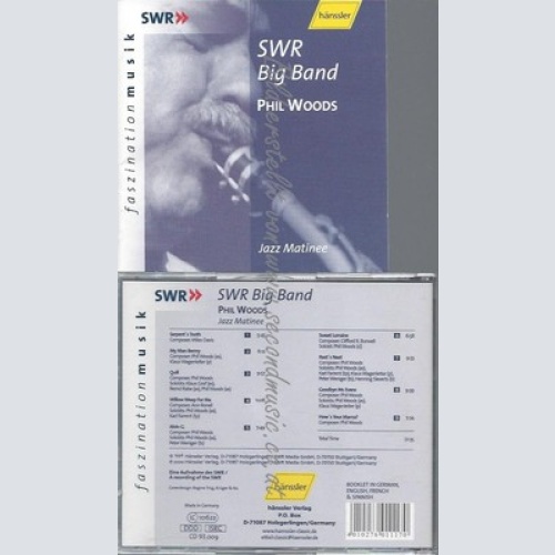 CD--PHIL WOODS--JAZZ MATINEE