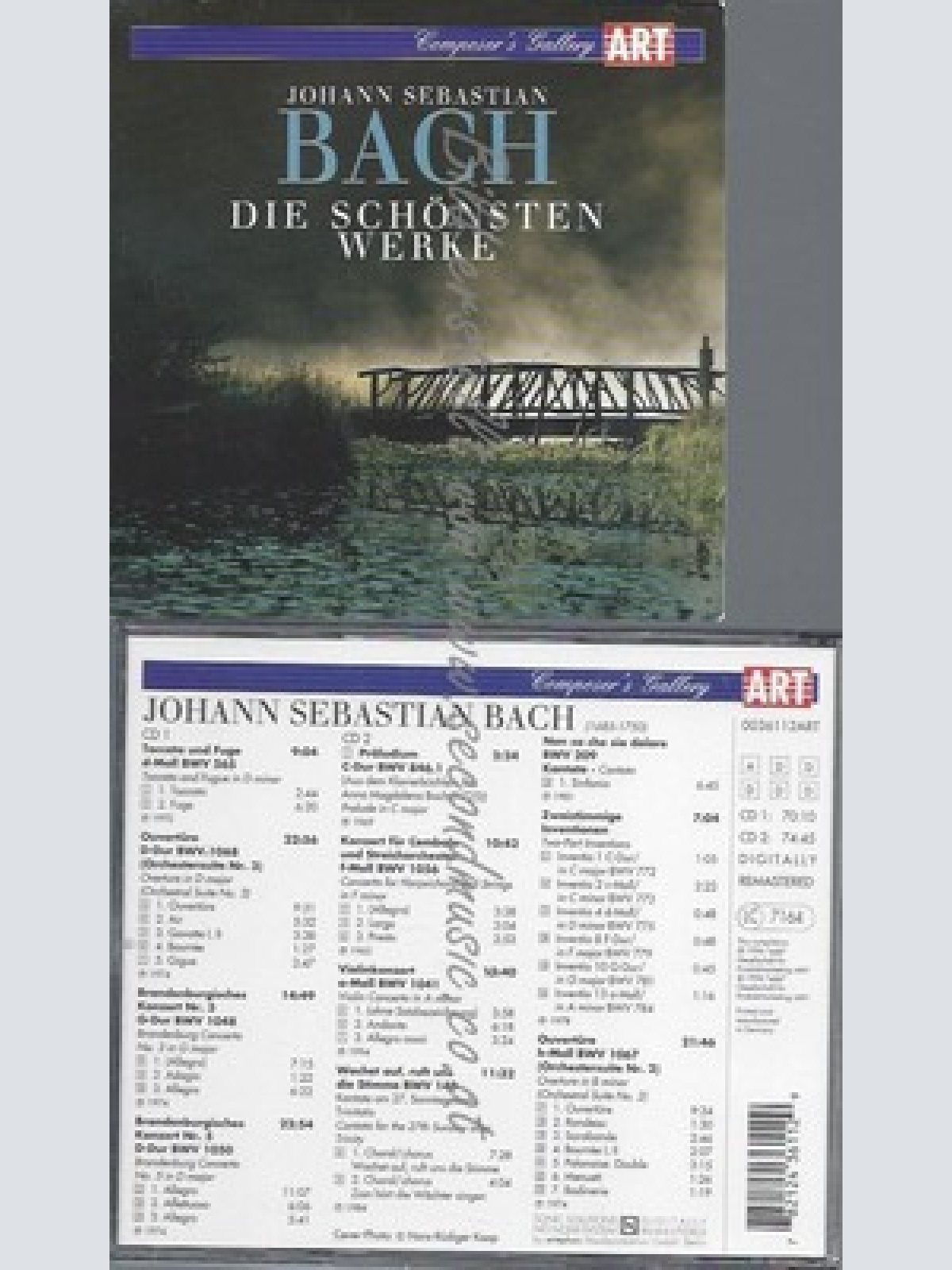 CD--KOB UND KOCH--COMPOSERS GALLERY: JOHANN SEBASTIAN BACH | DOPPEL-CD