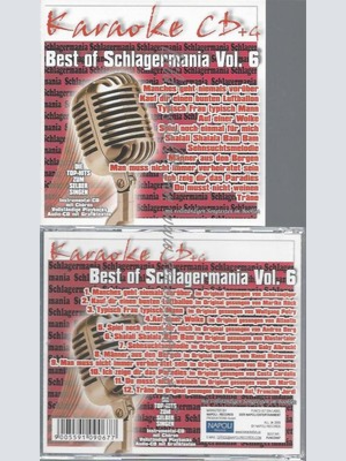 CD--KARAOKEFUN.CC VA--BEST OF SCHLAGERMANIA VOL.6 - KARAOKE | KARAOKE