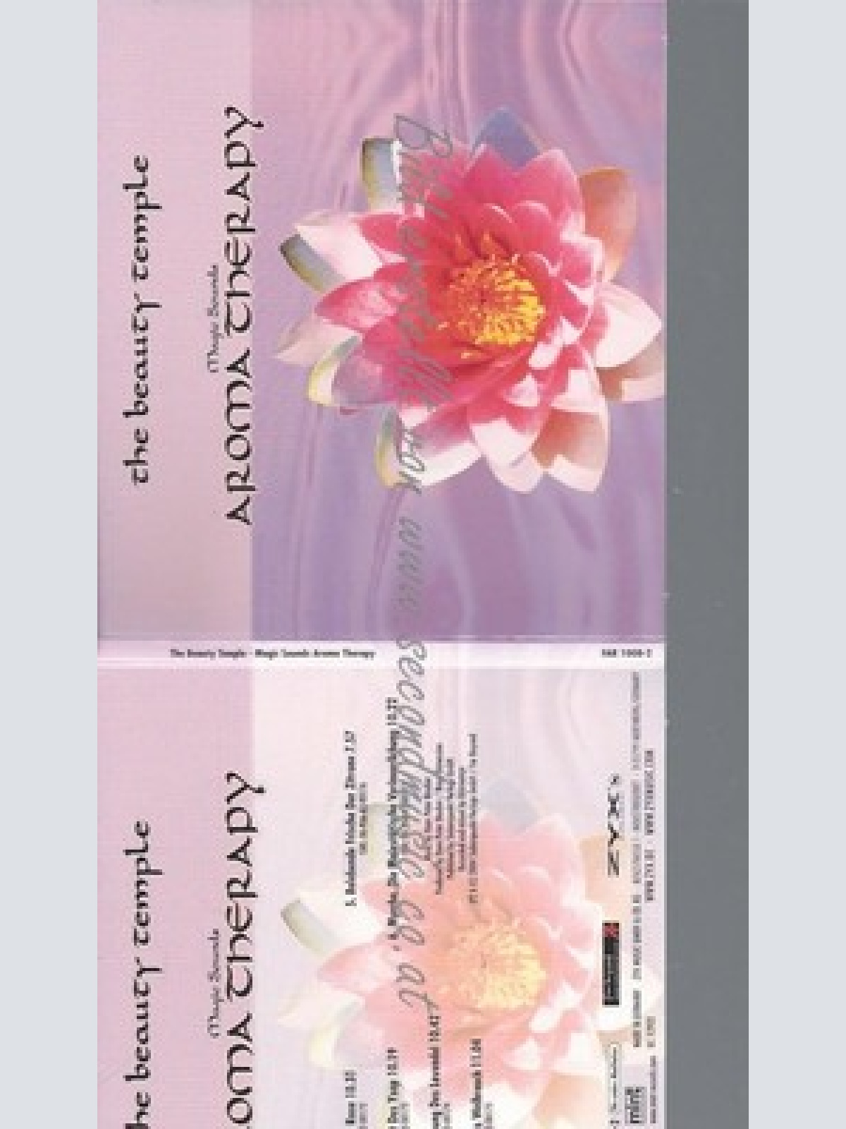 CD--PARZZIVAL--THE BEAUTY TEMPLE-AROMA THER