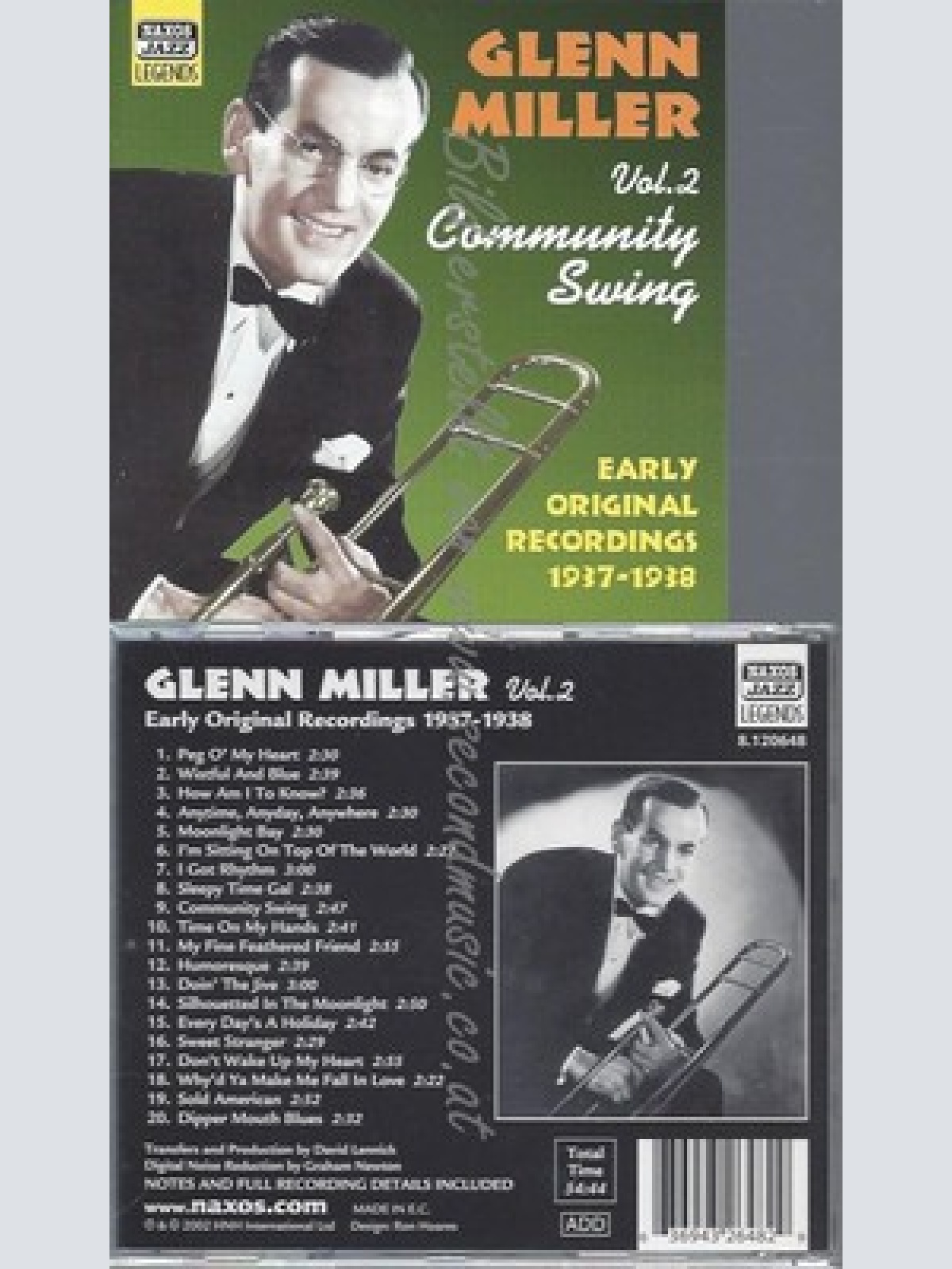 CD--MILLER,GLENN UND VARIOUS--VOL. 2 COMMUNITY SWING