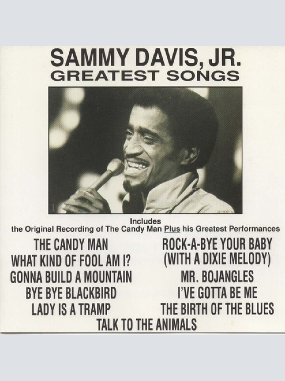 CD, Comp Sammy Davis Jr. - Greatest Songs