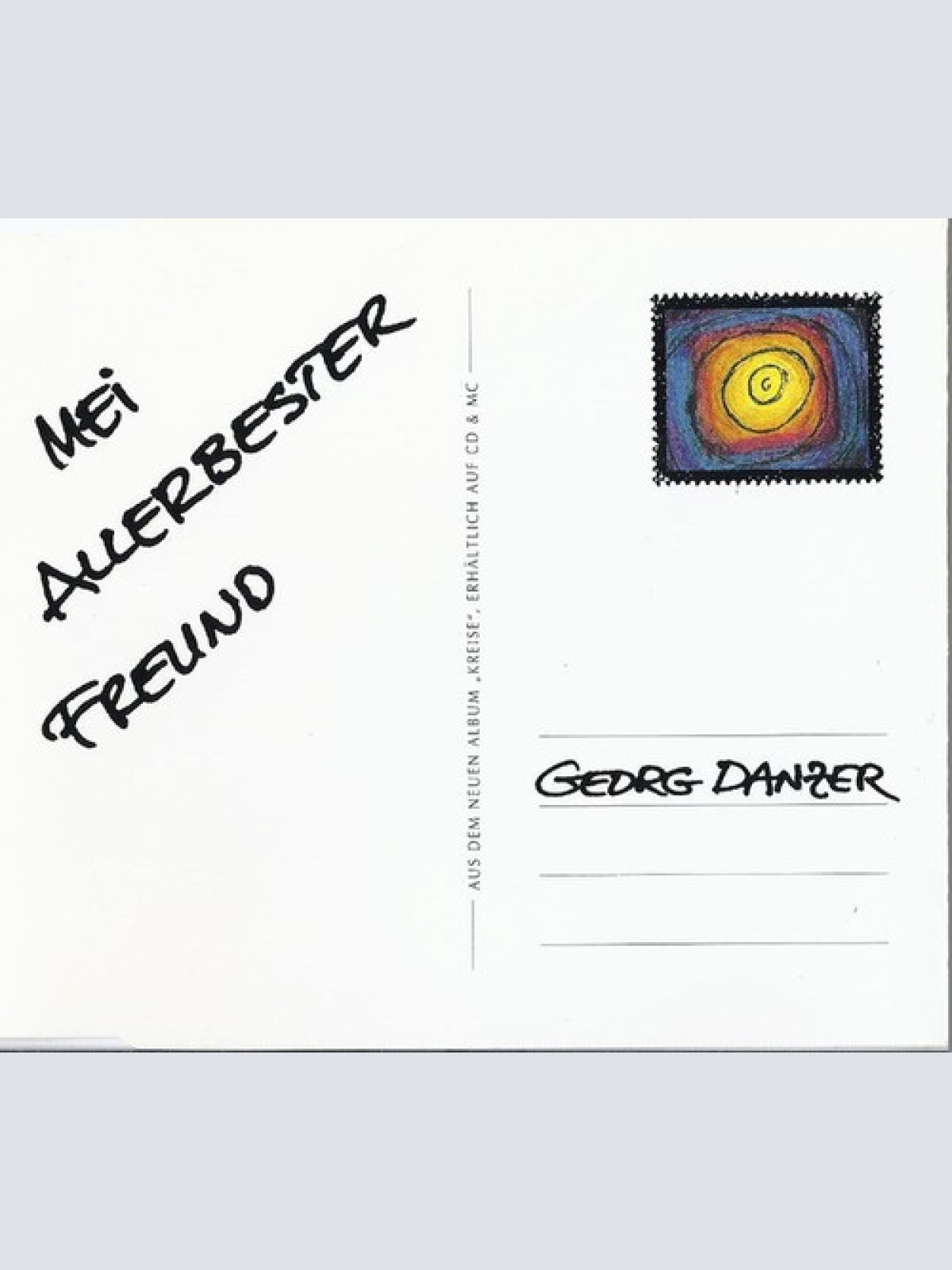 CD, Single Georg Danzer - Mei Allerbester Freund